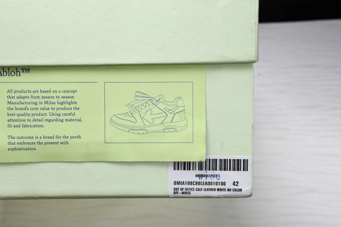 OF SNEAKER FOR011701